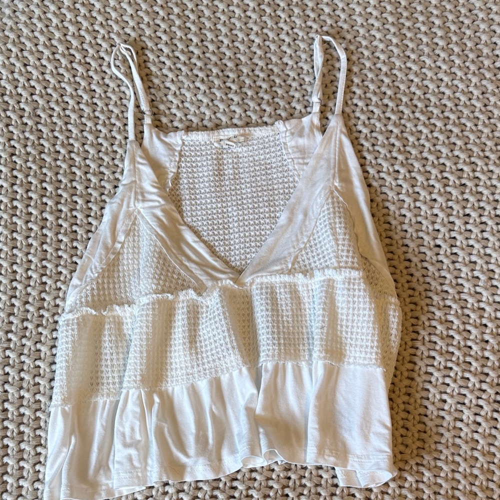 POL Ivory Textured Camisole